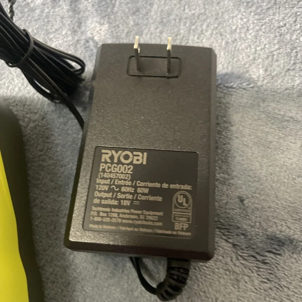 Ryobi ONE + PCG002 18V Lithium Ion Battery Charger NEW